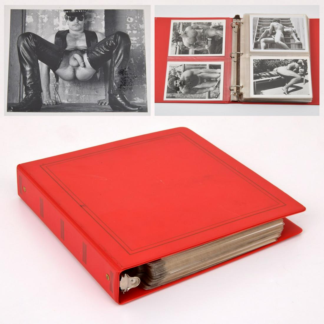 Collection of 230+ Vintage Erotic Photos, 5x7 Male: Artist/Designer; Manufacturer: unknown/various, some possibly Bruce Bellas (1909-1974), aka Bruce of Los Angeles Marking(s); notes: handwritten notations/names to reverse of most Country of origin; ma