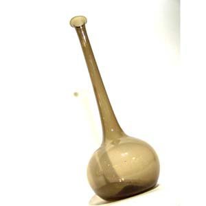 Raymor Vase: Designer & Manufacturer: Raymor Country of Origin & Materials: glass Additional Information & Circa: Large Raymor blown glass vase, label; circa 1960's Dimensions: 28.5"h