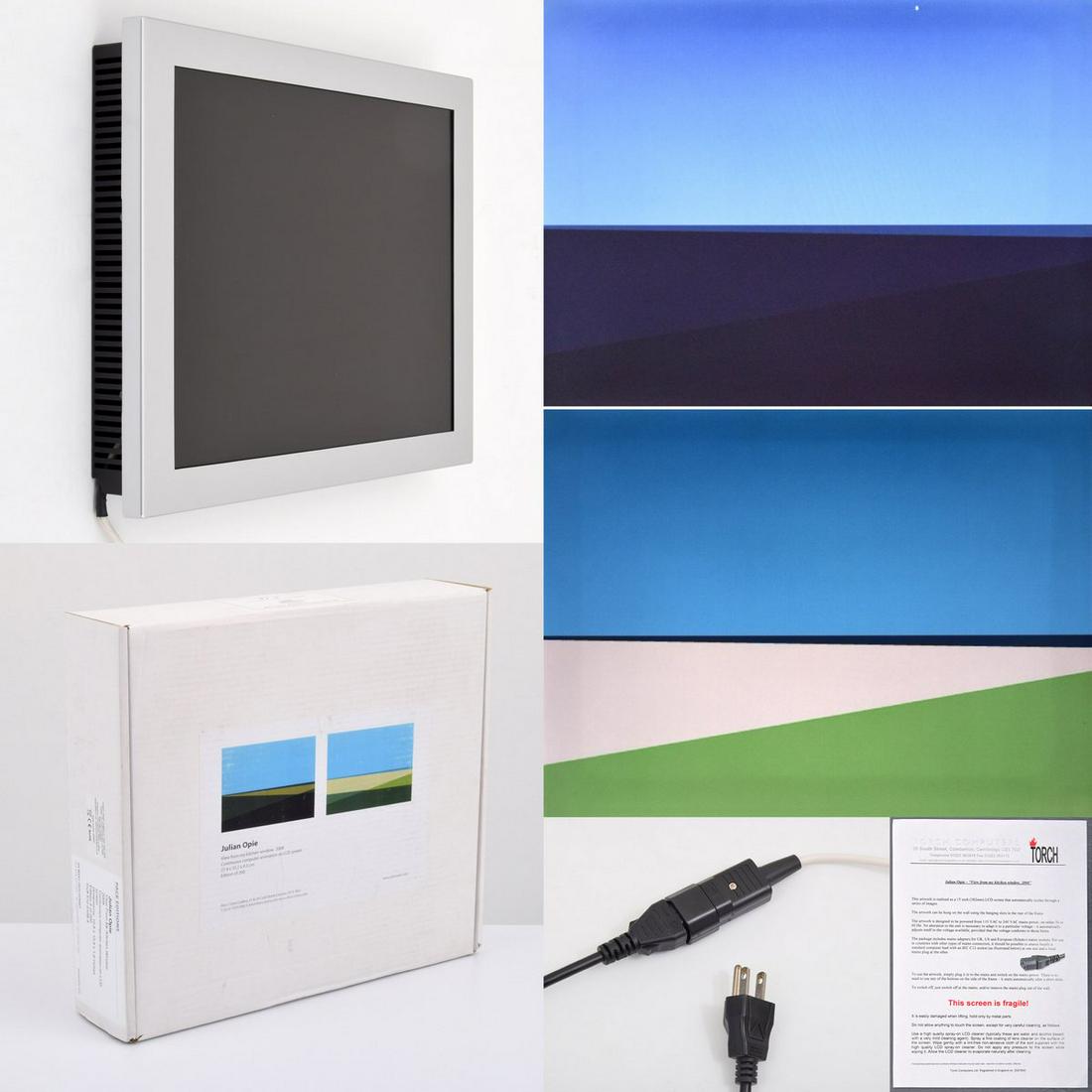 Julian Opie Continuous LCD Animation, Signed Edition