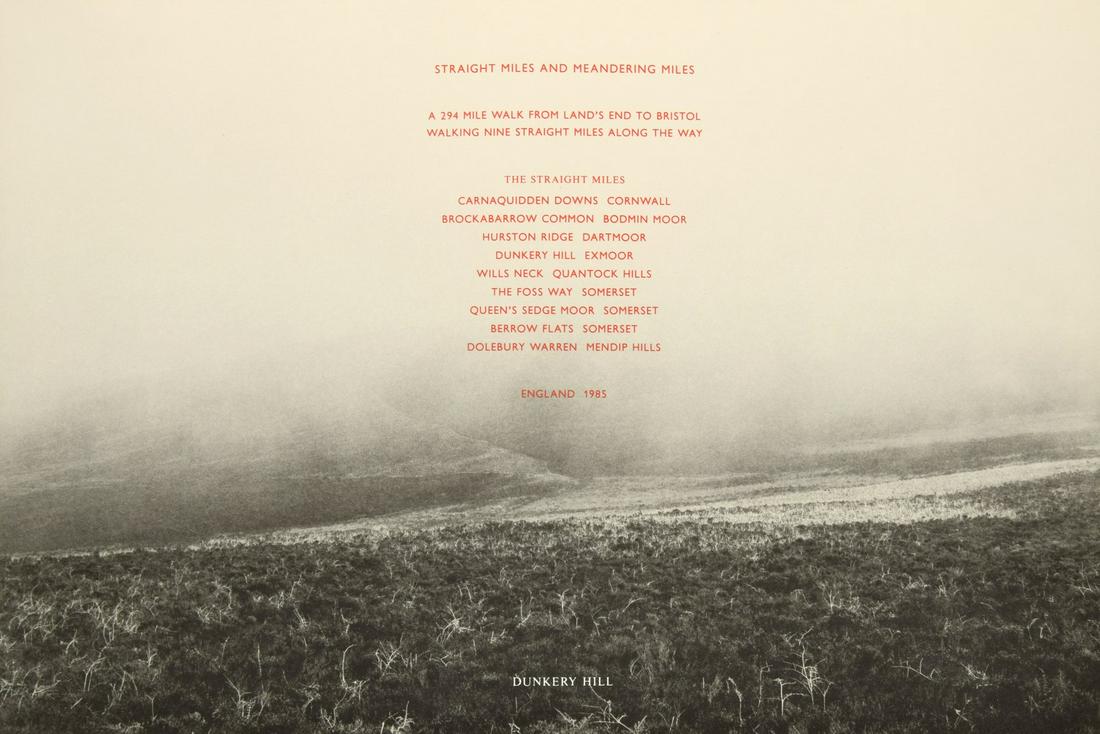 Richard Long Serigraph, Signed Edition: Artist/Designer; Manufacturer: Richard Long (b. 1945) Marking(s); notes: no marking(s) apparent; ed. 55/80; 1987 (per gallery label) Country of origin; materials: British; color serigraph Dimensions (