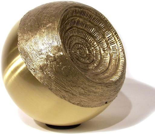 Angelo Brotto Sculpture: Designer & Manufacturer: Angelo Brotto Country of Origin & Materials: Italy; brass Additional Information & Circa: Fine & rare sculpture "Herod" designed by Angelo Brotto (1914-2002). Signed; Circa 19