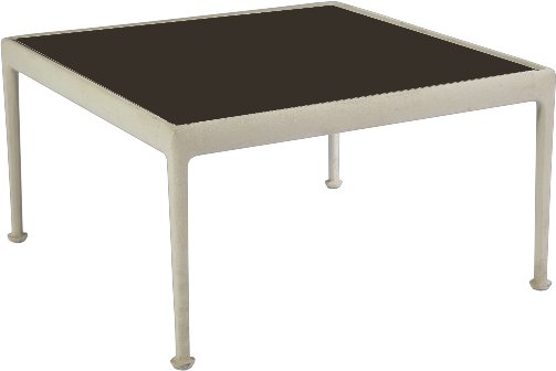 Richard Schultz Coffee Table: Designer & Manufacturer: Richard Schultz; Knoll Country of Origin & Materials: USA; metal Additional Information & Circa: Coffee table by Richard Schultz; Circa 1960 Dimensions(H,W,D): 15.5"H, 27.75"W
