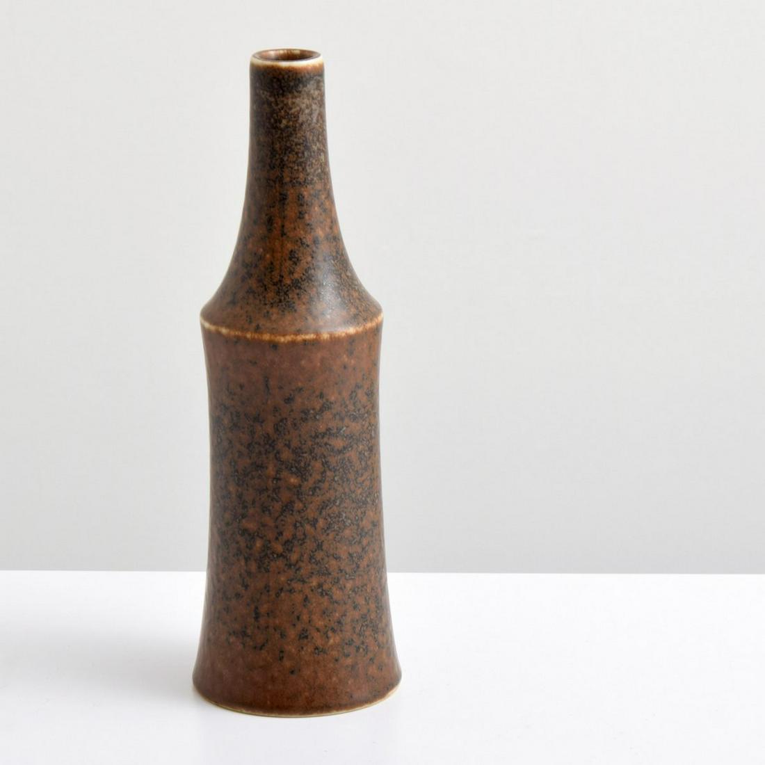 Carl-Harry Stalhane Vase/Vessel: Artist/Designer; Manufacturer: Carl-Harry Stalhane; Rorstrand Marking(s); notes: signed, marking(s) Country of origin; materials: Sweden; stoneware Dimensions (H, W, D): 11.75"h, 3.75"d Additional Inf