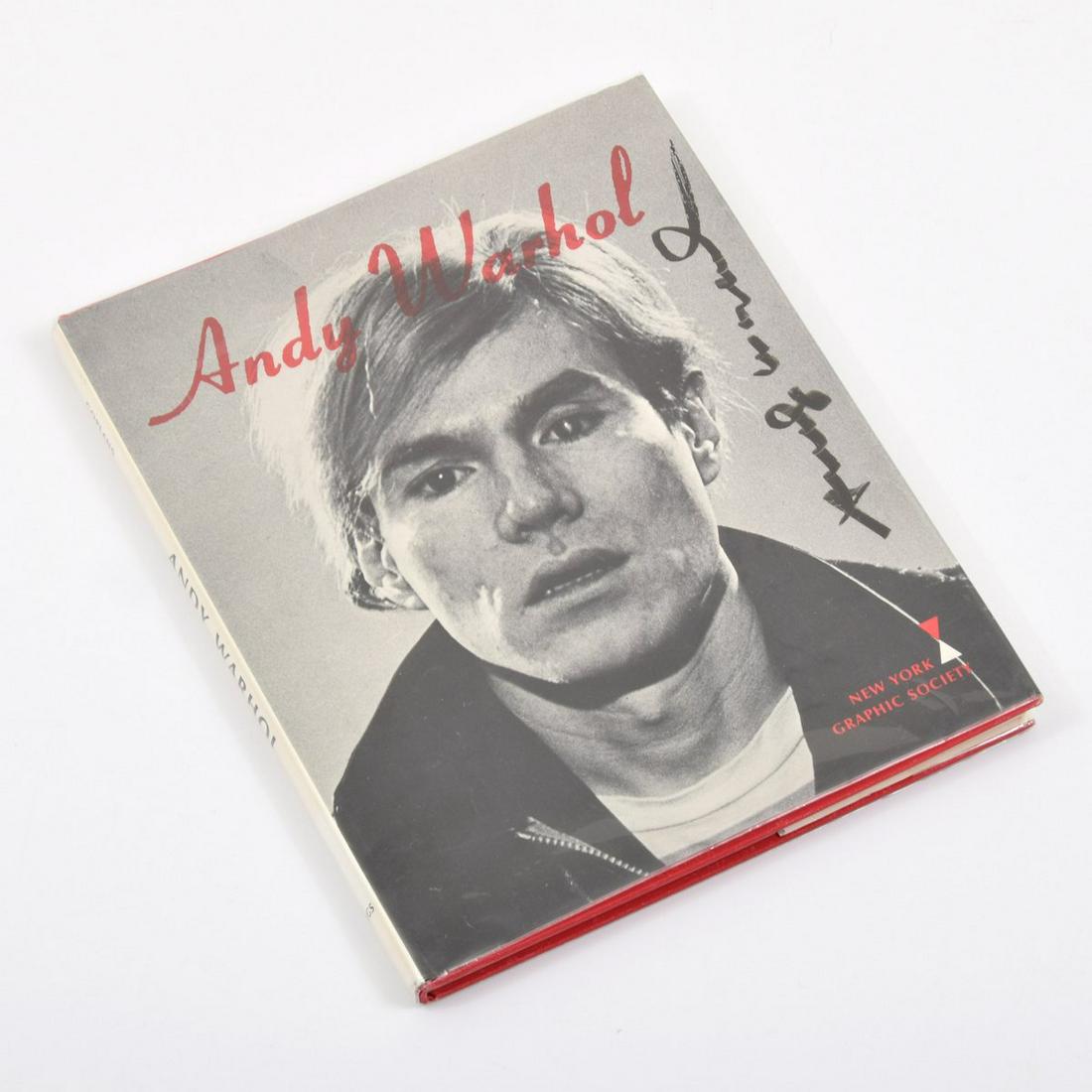 John Coplans "Andy Warhol" Signed Art Book: Artist/Designer; Manufacturer: John Coplans; New York Graphic Society, Greenwich Marking(s); notes: signed, marking(s); published 1970 Country of origin; materials: USA; paper Dimensions (H, W, D): 11