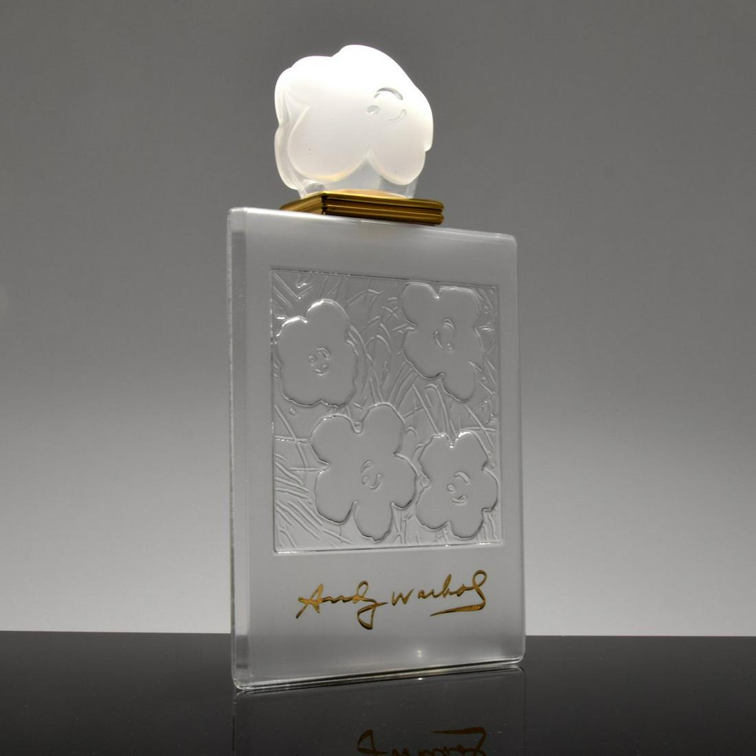Large Andy Warhol (after) Display Bottle: Artist/Designer; Manufacturer: Andy Warhol (after) Marking(s); notes: marking(s) Country of origin; materials: country of origin unknown; plastic Dimensions (H, W, D): 14"h, 9"w, 3.5"d Additional Info