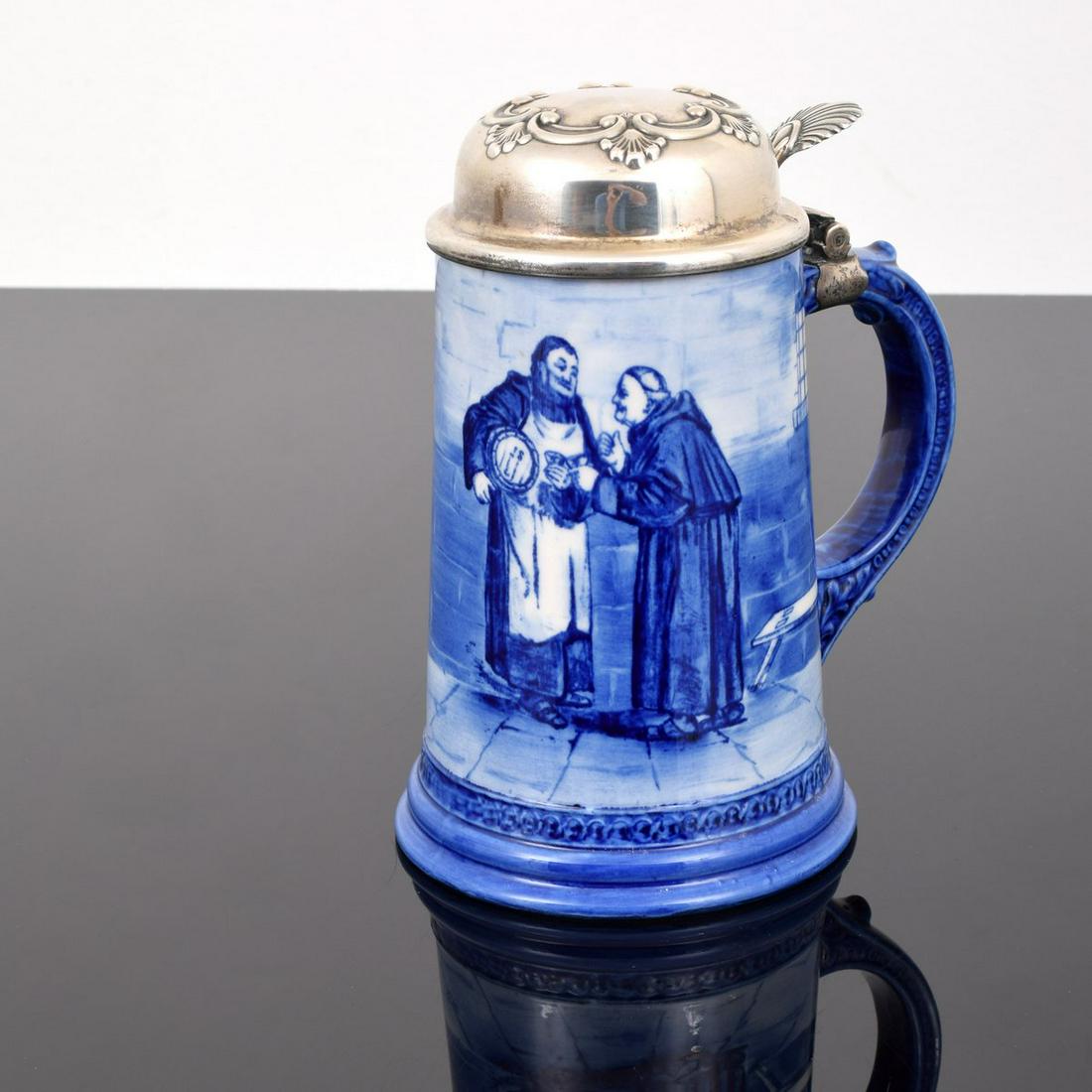 Gorham/Lenox Sterling Silver & Ceramic Stein (1 of 9)