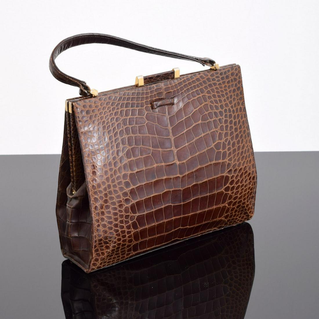 Lucille de Paris Vintage Alligator Handbag (1 of 11)
