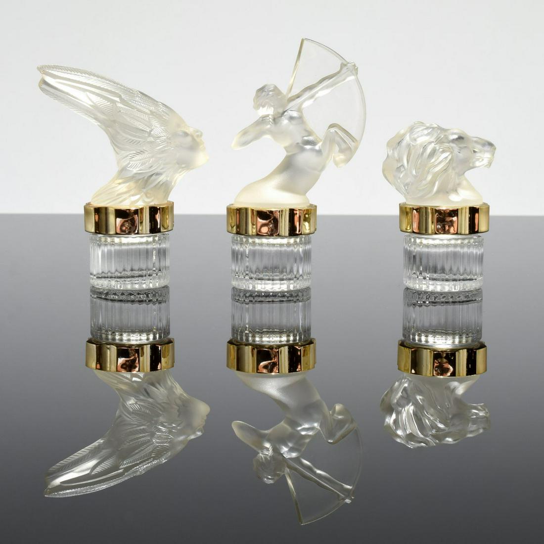 Lalique "Les Mascottes Miniatures" Perfume Bottles (1 of 12)