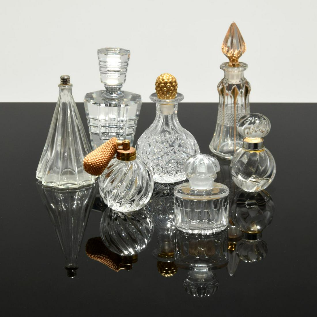 7 Perfume Bottles; Balenciaga, Borghese... (1 of 10)