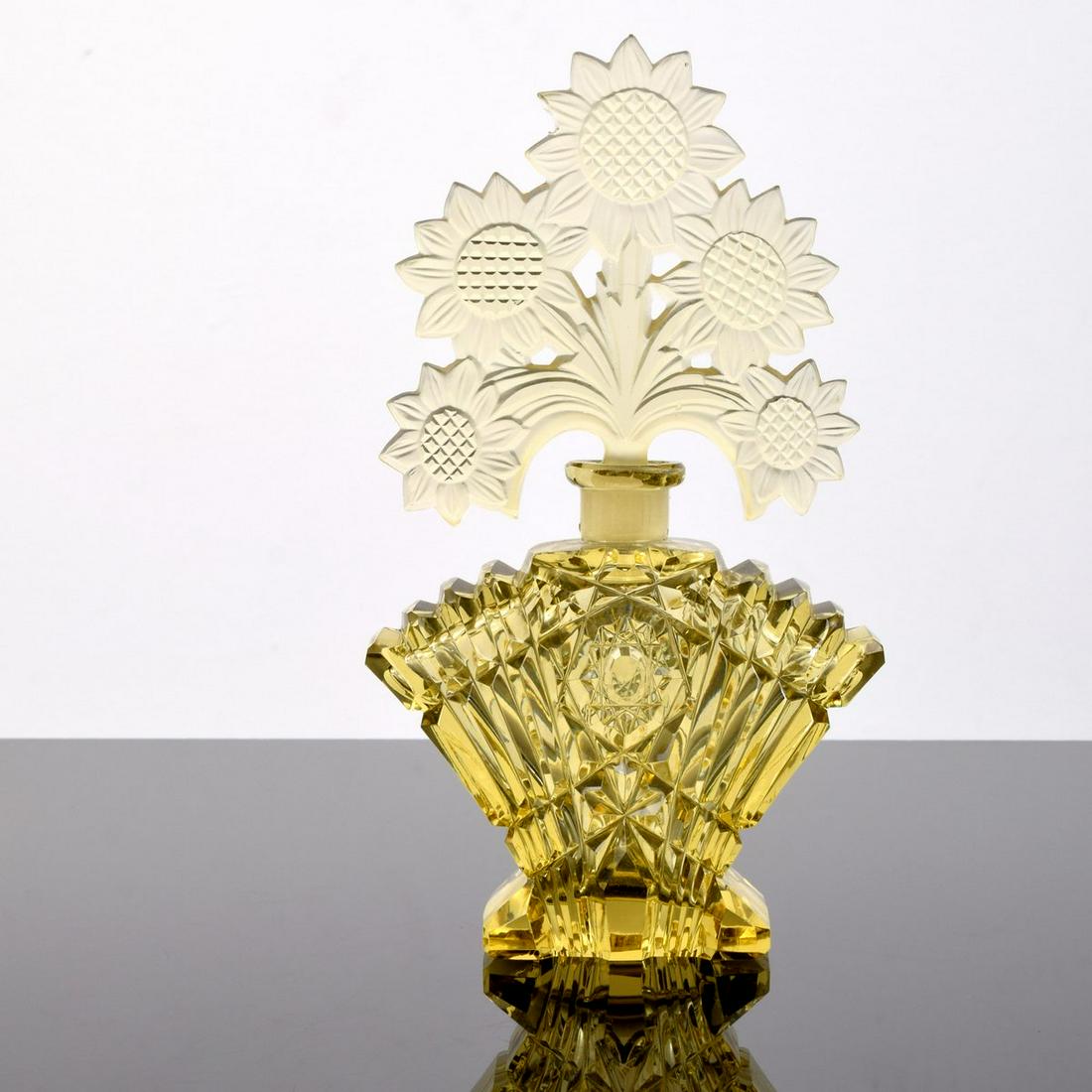 Cut Glass Perfume Bottle (1 of 7)