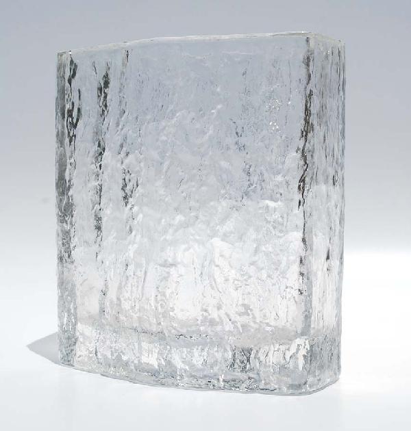 Timo Sarpaneva Vase: Designer & Manufacturer: Timo Sarpaneva; Iittala Country of Origin & Materials: Finland; Blown Glass Additional Information & Circa: Vase by Timo Sarpaneva for Iittala Dimensions: 6.5"H, 6"W, 3.25"D