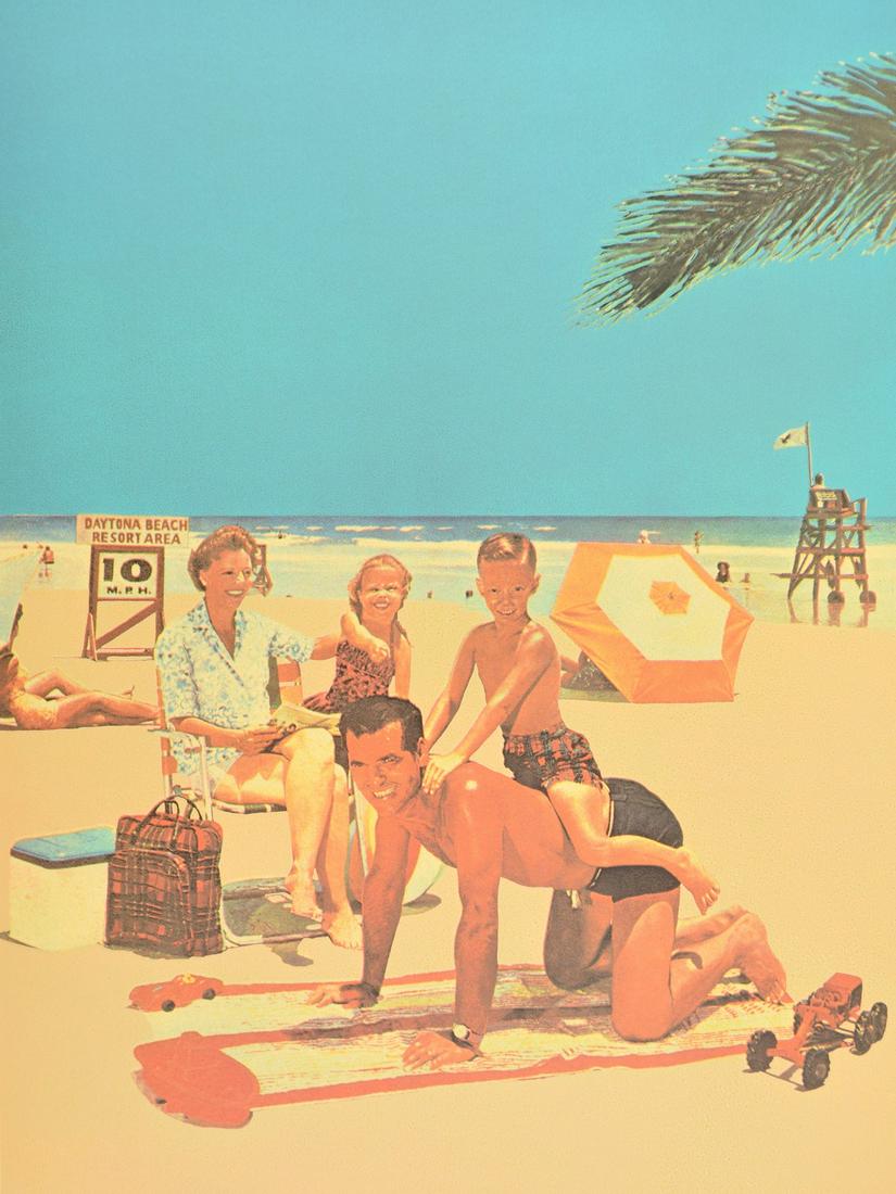 Malcolm Morley Screenprint, Signed Edition: Artist/Designer; Manufacturer: Malcolm Morley (1931-2018) Marking(s); notes: signed, blind stamp; AP II/XL for the edition of 100; 1969 Country of origin; materials: British/American; color screenprin