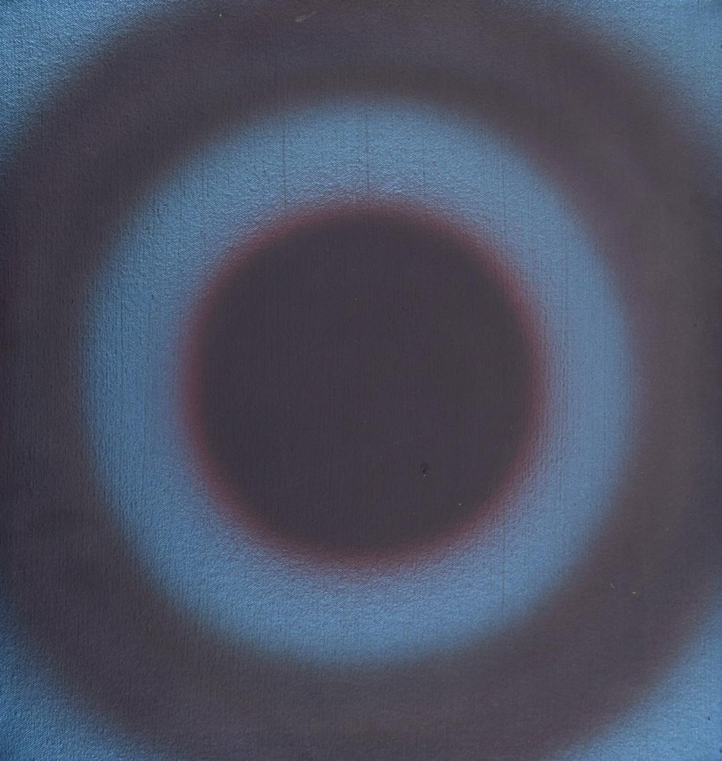 Dan Christensen Abstract Painting: Artist/Designer; Manufacturer: Dan Christensen (1942-2007) Marking(s); notes: signed, 09182; 1991 Country of origin; materials: American; acrylic on canvas Dimensions (H, W, D): 19.25"h, 18.25"w; 20.2