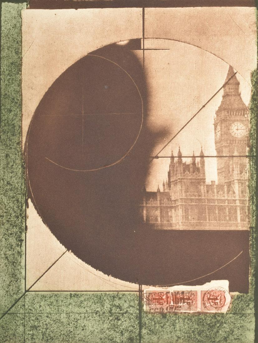 Joseph Cornell Heliogravure, Signed Edition: Artist/Designer; Manufacturer: Joseph Cornell (1903-1972) Marking(s); notes: signed; AP; 1972 Country of origin; materials: American; color heliogravure Dimensions (H, W, D): 19.5"h, 15"w (work is not