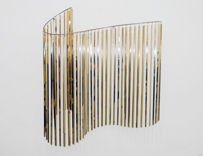 Curtis Jere Wall Sculpture: Designer & Manufacturer: Curtis Jere; Artisan House Country of Origin & Materials: USA; metal Additional Information & Circa: Wave wall sculpture by Curtis Jere; Dimensions: 47"H, 41"W, 12.5"D