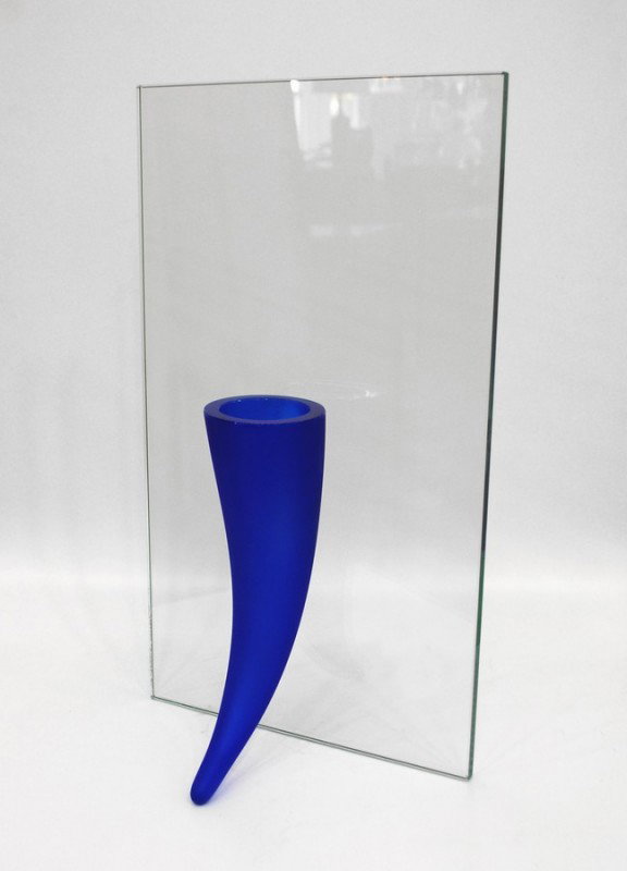 Philippe Starck for Daum Vase: Designer & Manufacturer: Philippe Starck; Daum Markings: etched "Philippe Starck Daum" Country of Origin & Materials: France; glass Additional Information & Circa: Fine & rare "Une Etrangete Sous Un M