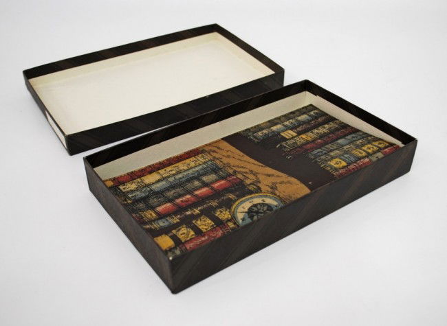 Piero Fornasetti Large Wallet: Designer & Manufacturer: Piero Fornasetti Markings: impressed mark Country of Origin & Materials: Italy; leather Additional Information & Circa: Fine & rare wallet by Piero Fornasetti. This piece has