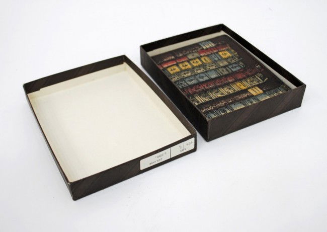 Piero Fornasetti Wallet: Designer & Manufacturer: Piero Fornasetti Markings: impressed mark Country of Origin & Materials: Italy; leather Additional Information & Circa: Fine & rare wallet by Piero Fornasetti. This piece has