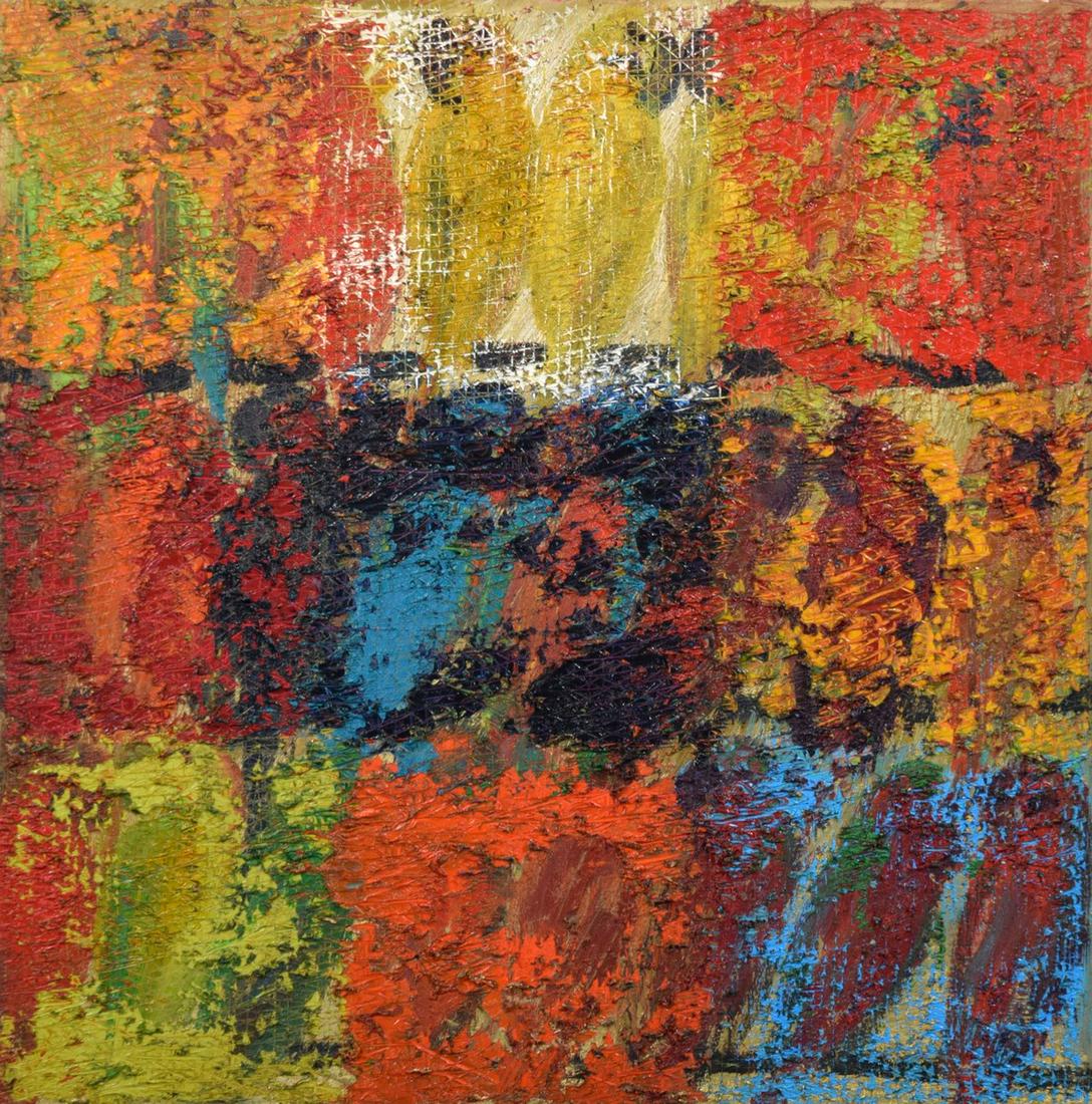 Hunt Slonem Bird Painting, 36"H (1 of 8)