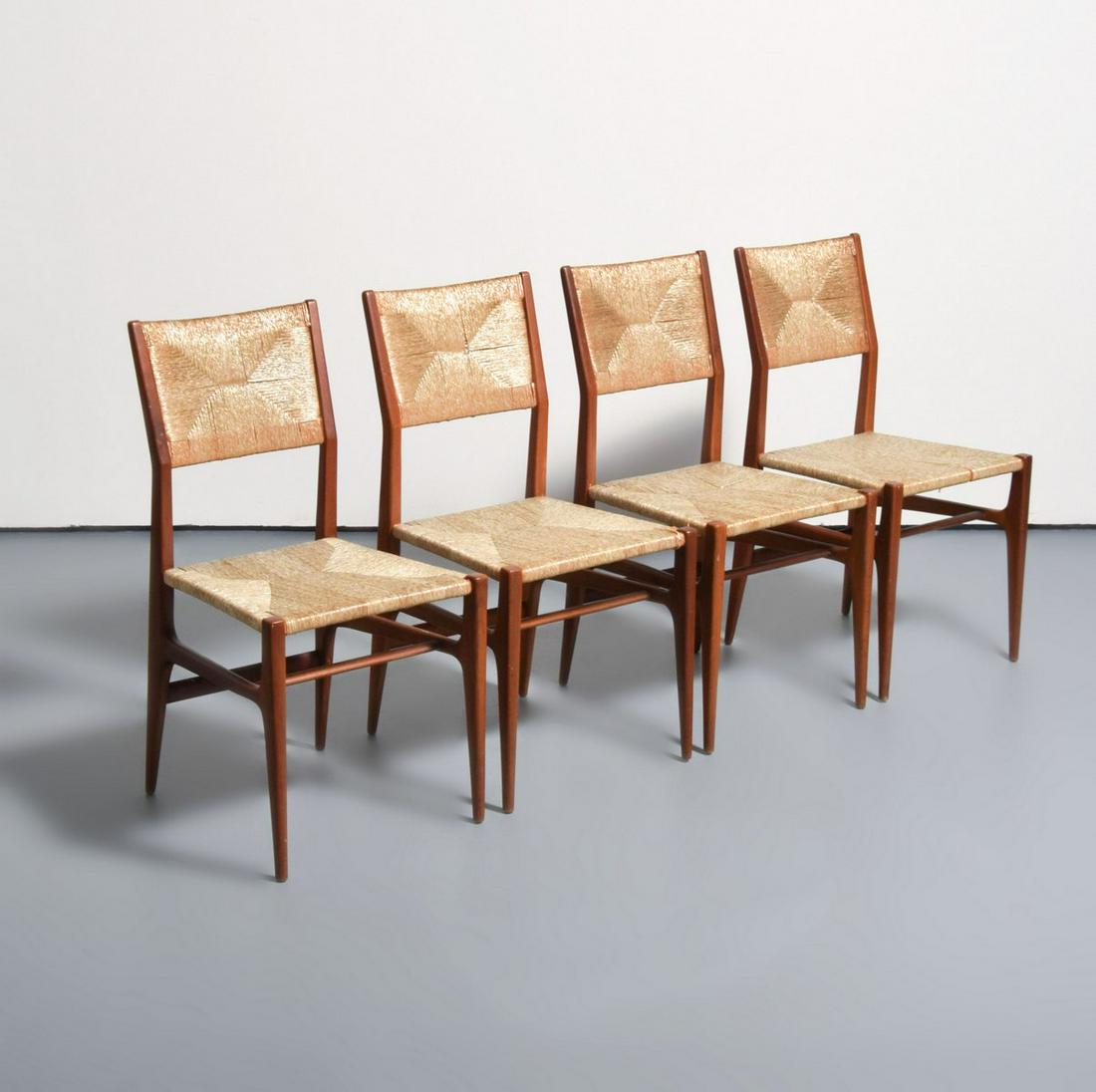 Set of 4 Gio Ponti Dining Chairs (1 of 20)