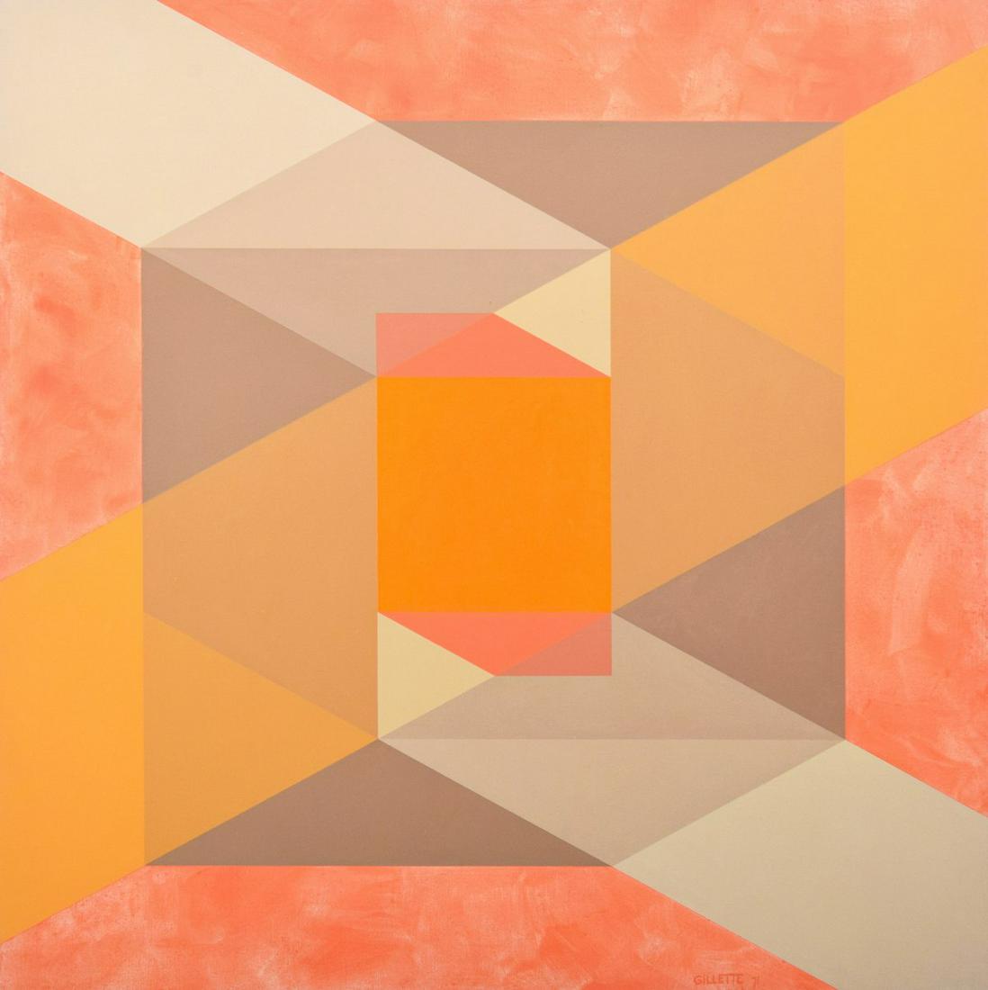 Dean Gillette Abstract Geometric Painting (1 of 8)