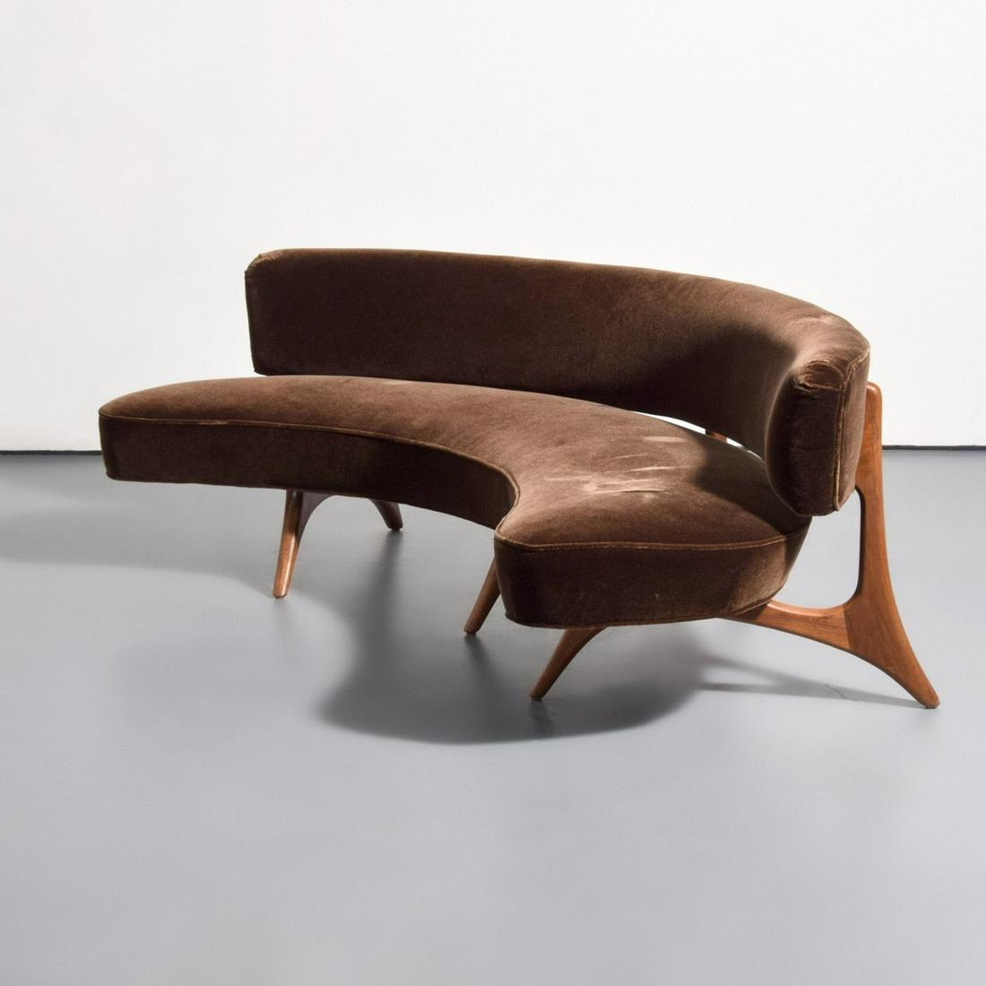 Vladimir Kagan "Floating Seat & Back" Sofa (1 of 6)