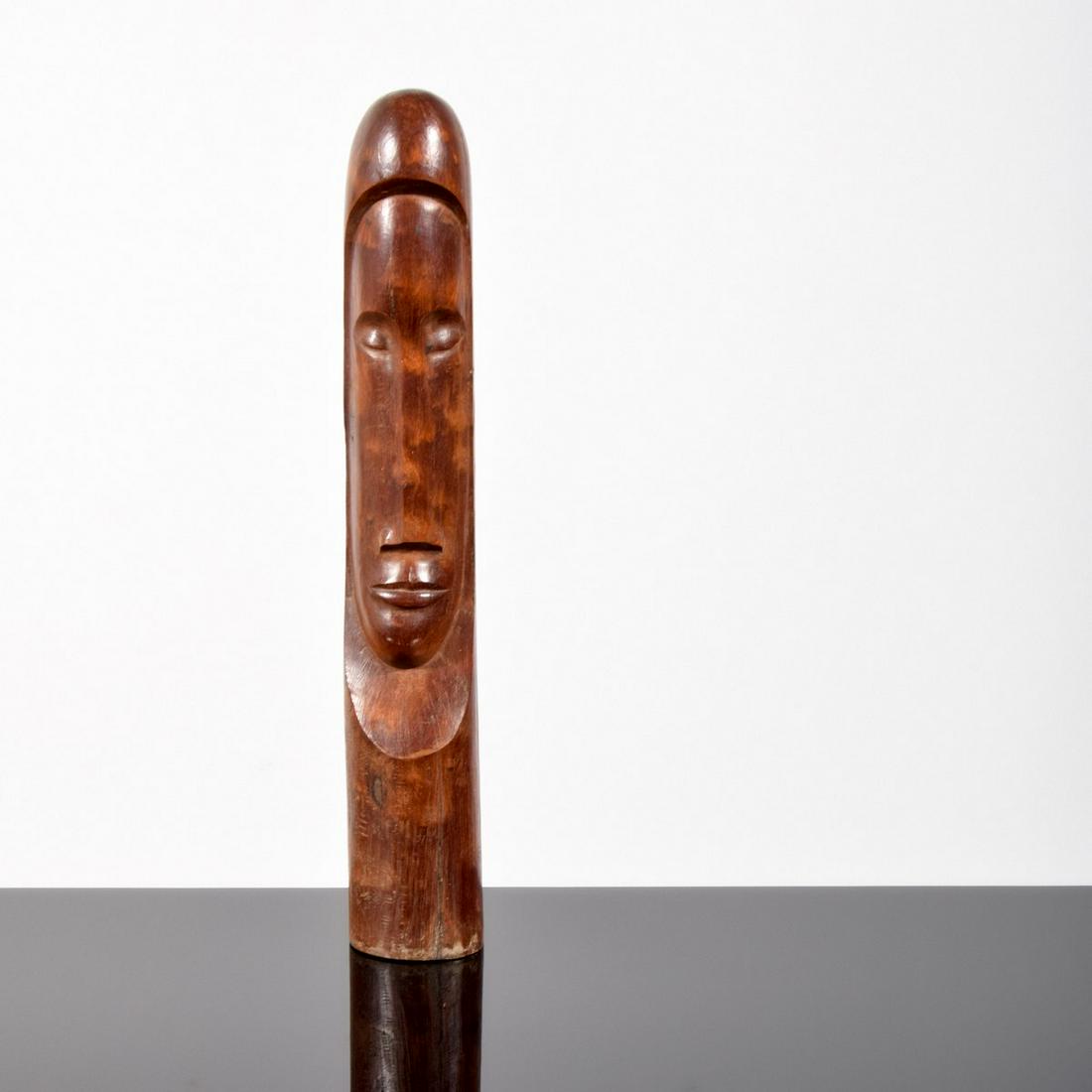 Florencio Gelabert Carved Wood Sculpture, 23"H (1 of 7)