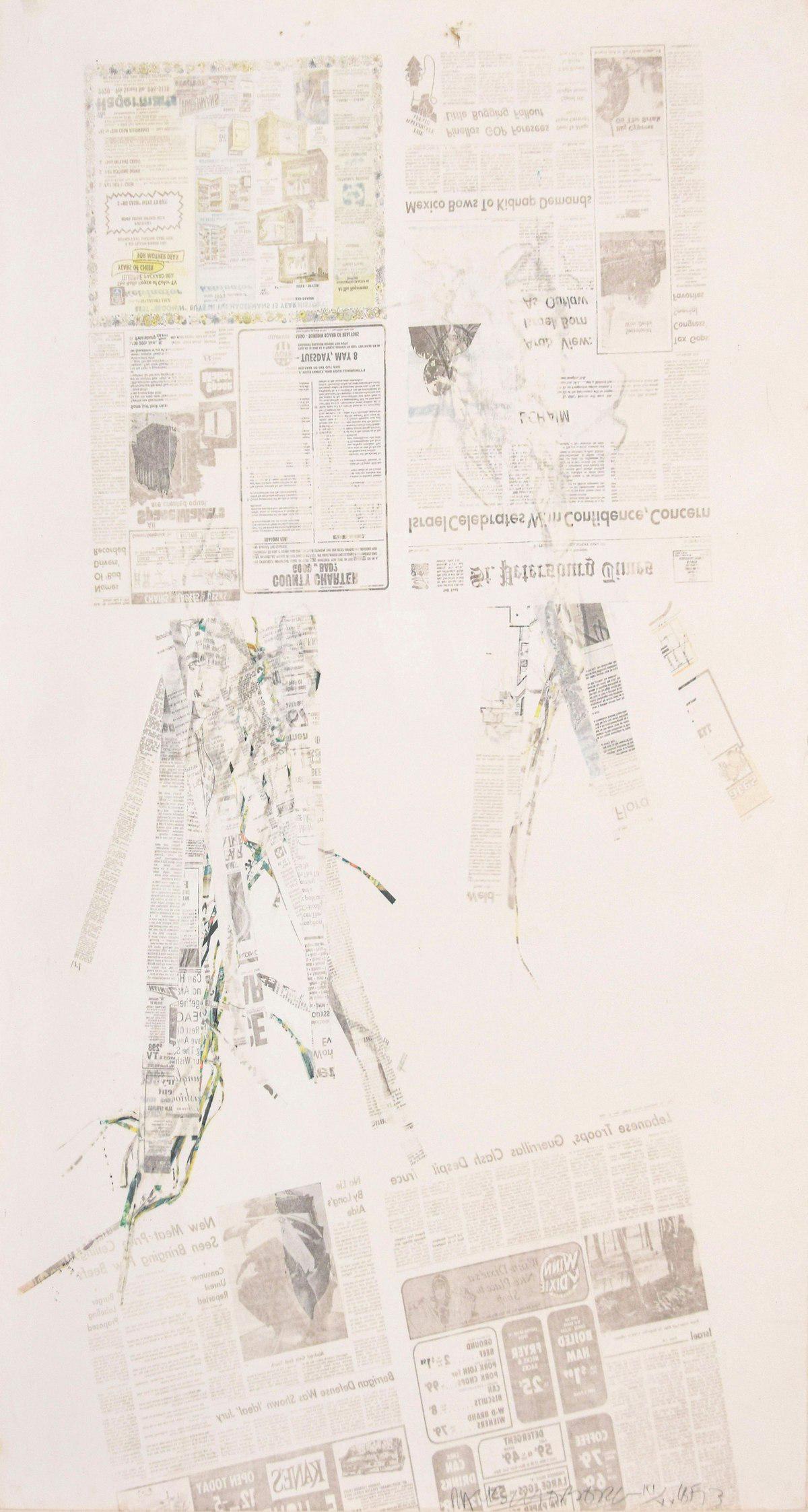 Large Robert Rauschenberg Screenprint, Signed Edition (1 of 5)