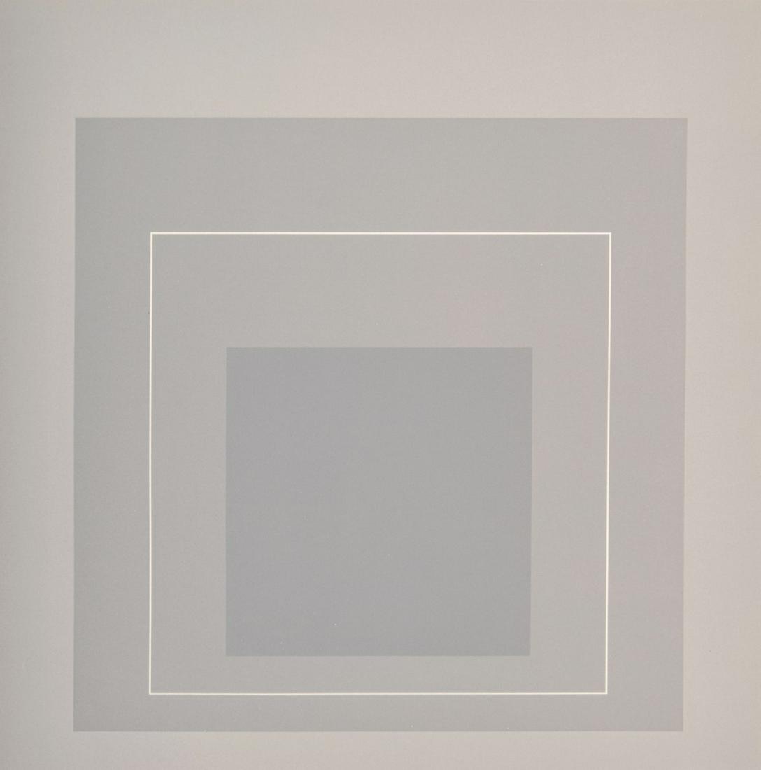 Joseph Albers "White Line Squares" Lithograph, Signed (1 of 8)
