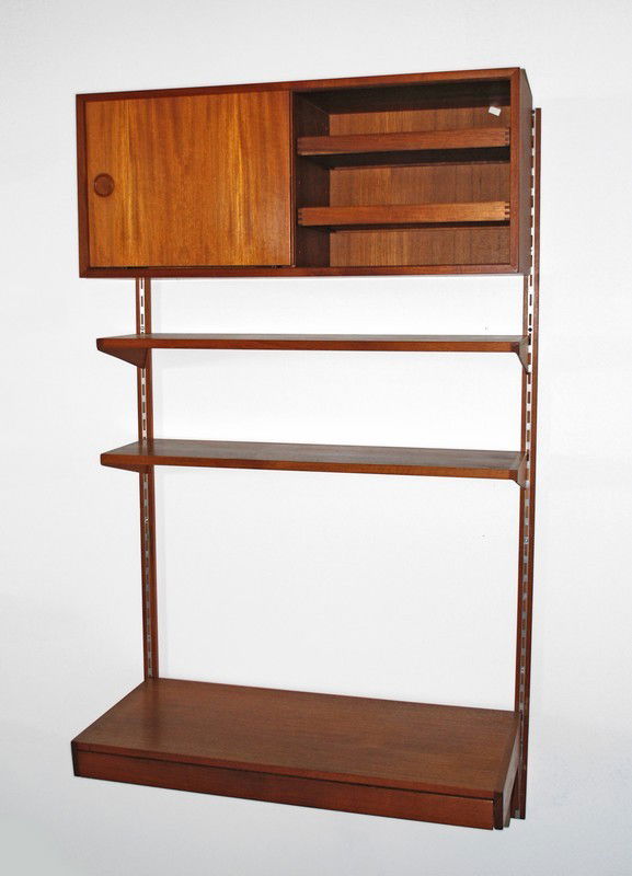 Danish Modern Wall Mounted Desk &