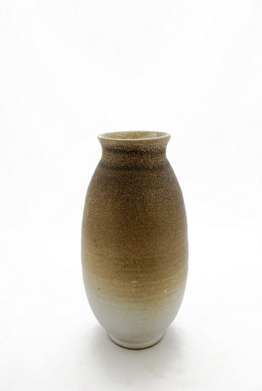 Design Technics Vase: Designer & Manufacturer: Design Technics Markings: marked Country of Origin & Materials: USA; pottery Additional Information & Circa: Modernist vase by Design Technics; c. 1960 Dimensions: 9.75"h, 4.