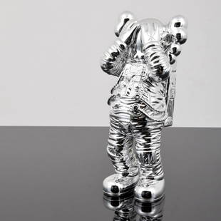 KAWS "Holiday Space," 2020: Artist/Designer; Manufacturer: KAWS aka Brian Donnelly (b. 1974); Medicom Toy Corporation Marking(s); notes: marking(s); 2020 Country of origin; materials: American; painted cast vinyl Dimensions