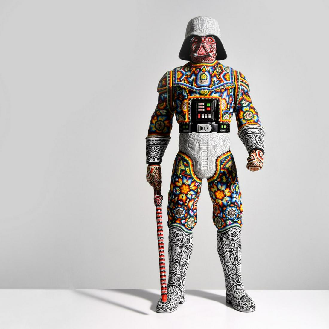 CHROMA aka Rick Wolfryd Darth Vader Sculpture, 48"H (1 of 13)