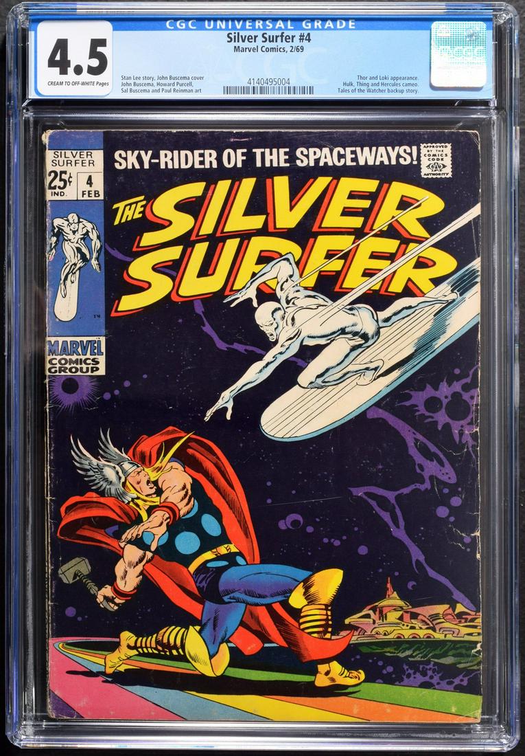 Marvel Comics THE SILVER SURFER #4, CGC 4.5 (1 of 4)