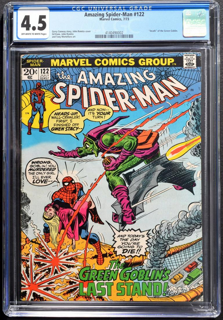 Marvel Comics THE AMAZING SPIDER-MAN #122, CGC 4.5 (1 of 4)