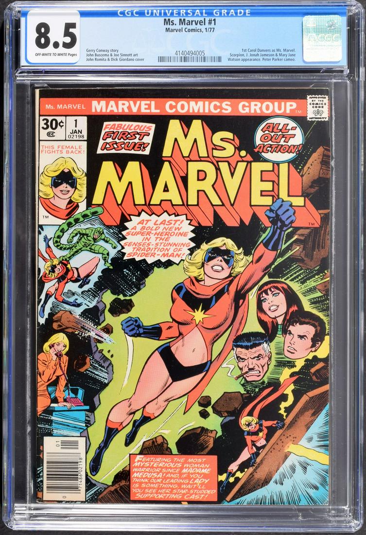 Marvel Comics MS. MARVEL #1, CGC 8.5 (1 of 4)