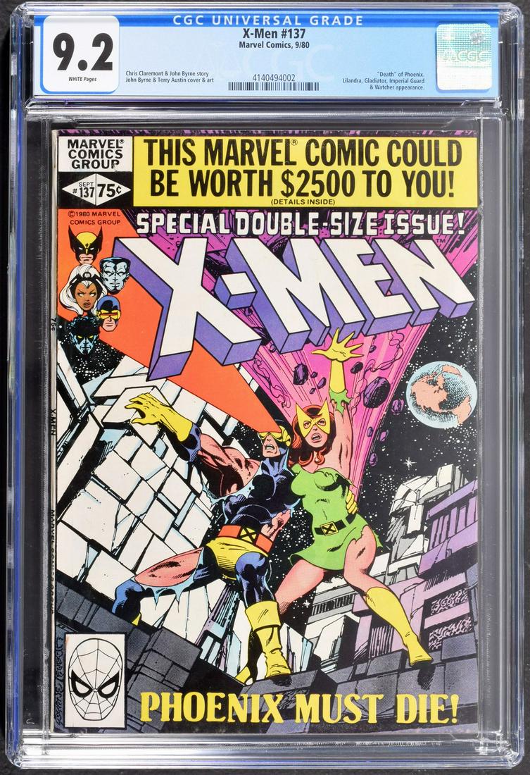 Marvel Comics X-MEN #137, CGC 9.2 (1 of 4)