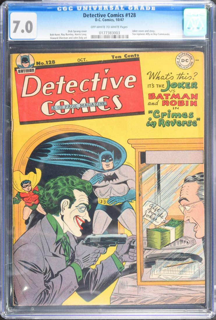 DC Comics DETECTIVE COMICS #128, CGC 7.0 (1 of 4)