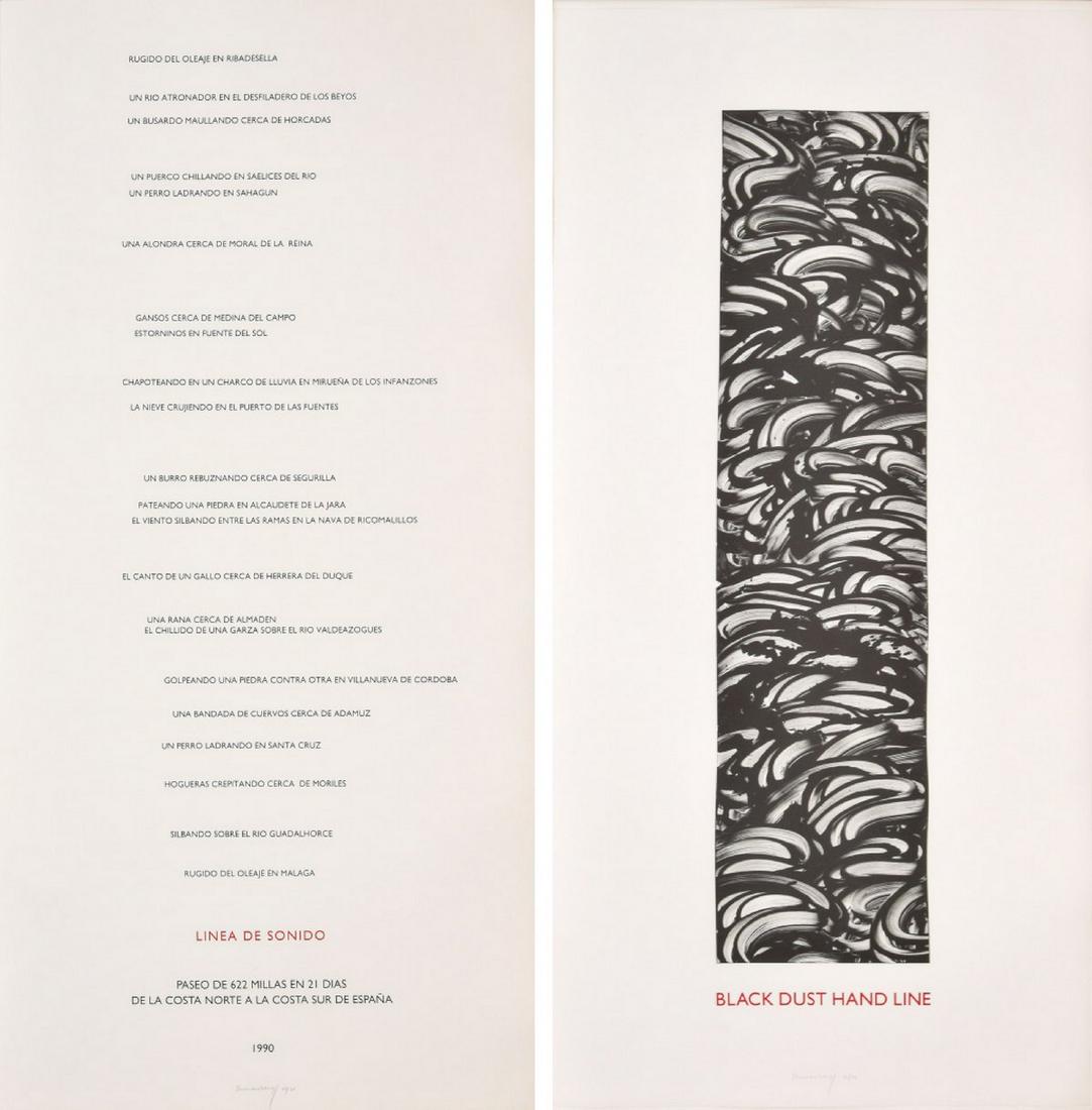 2 Large Richard Long Prints, Signed Editions (1 of 15)