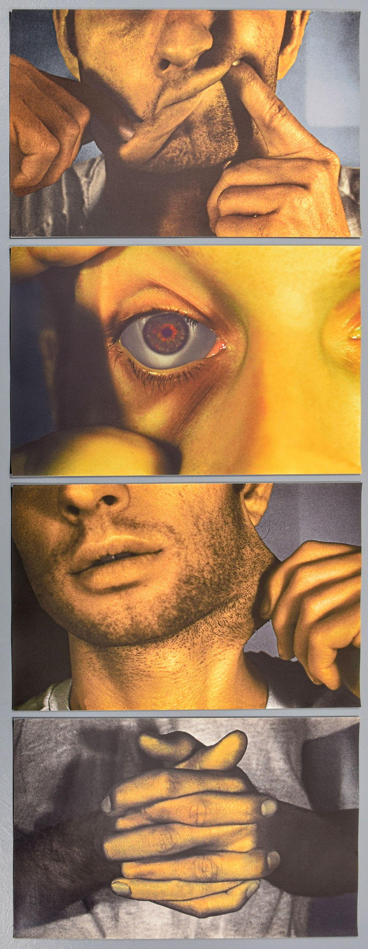 4 Bruce Nauman "Infrared Outtakes" Prints, Signed Editions (1 of 18)