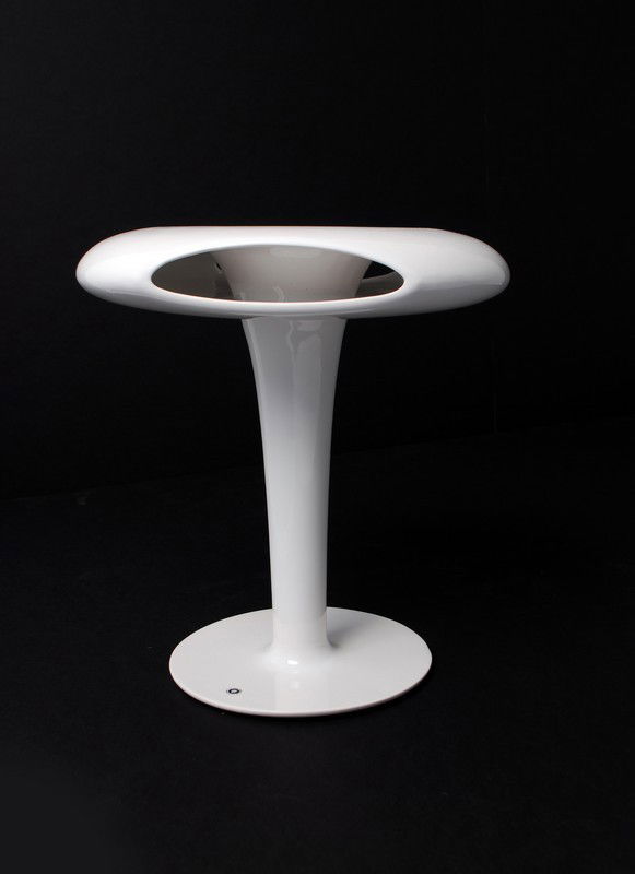 "Si-Fi" Vase by Mark Newson: Designer & Manufacturer: Mark Newson; Cor Unum Markings: marked Country of Origin & Materials: Netherlands; glazed earthenware Additional Information & Circa: "Si-Fi" vase/vessel by Mark Newson; 1993