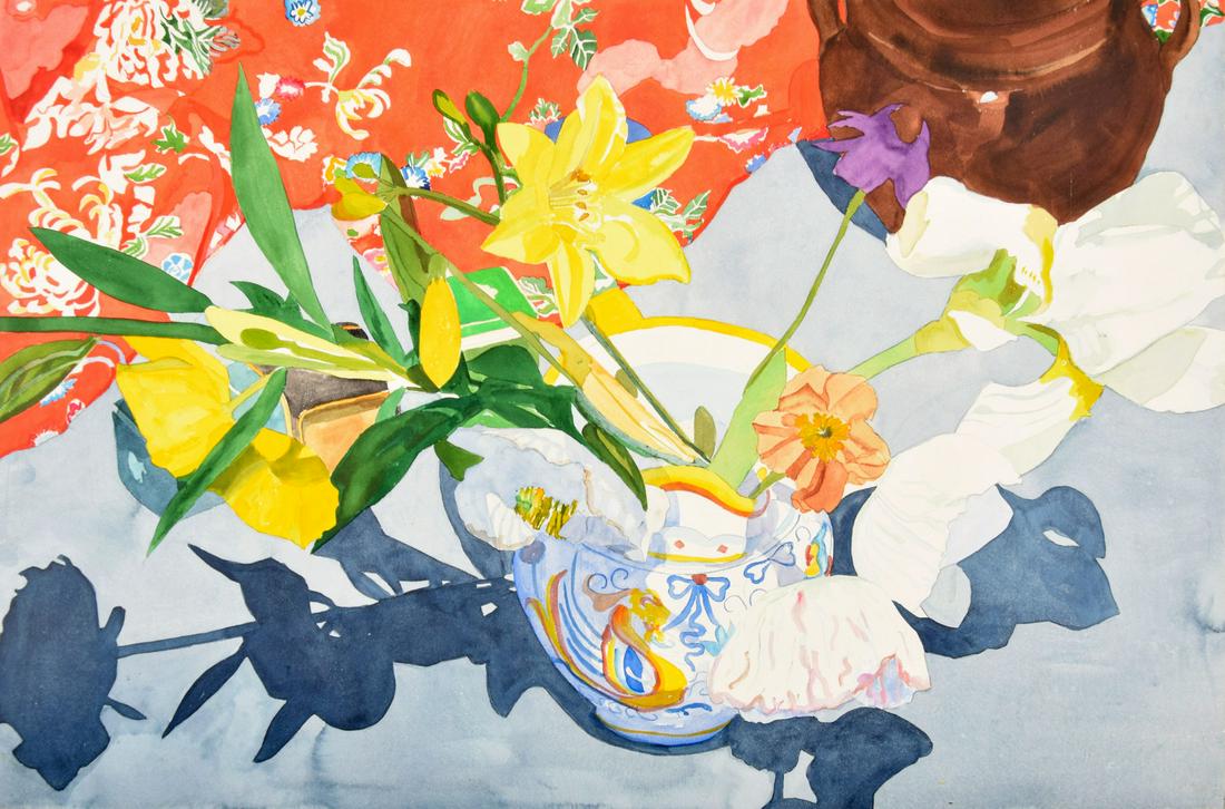 Ann Williams Watercolor Painting, Still Life (1 of 7)