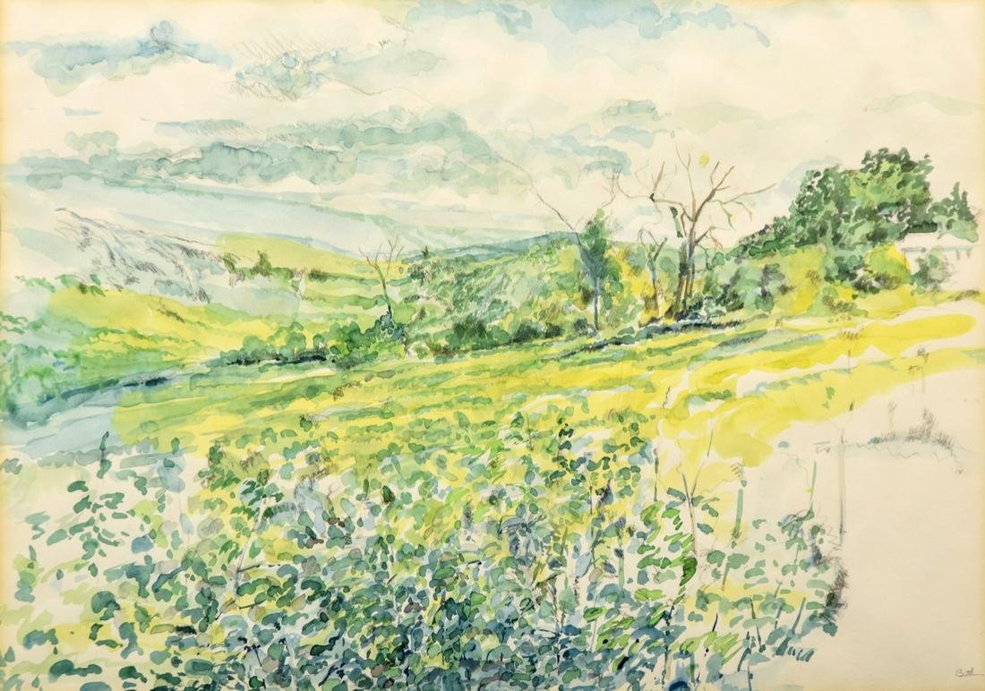 Arnold Bittleman Landscape Watercolor Painting (1 of 8)