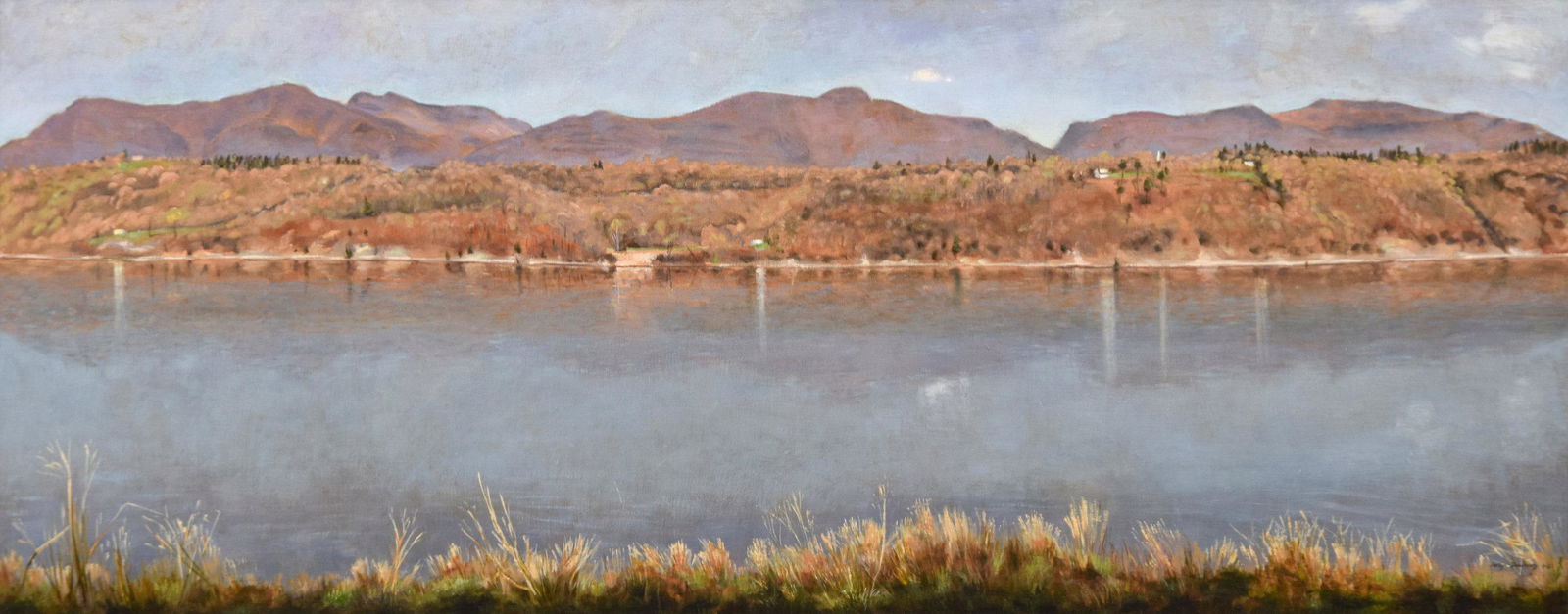 Joellyn Duesberry Landscape Painting, 49"W (1 of 8)