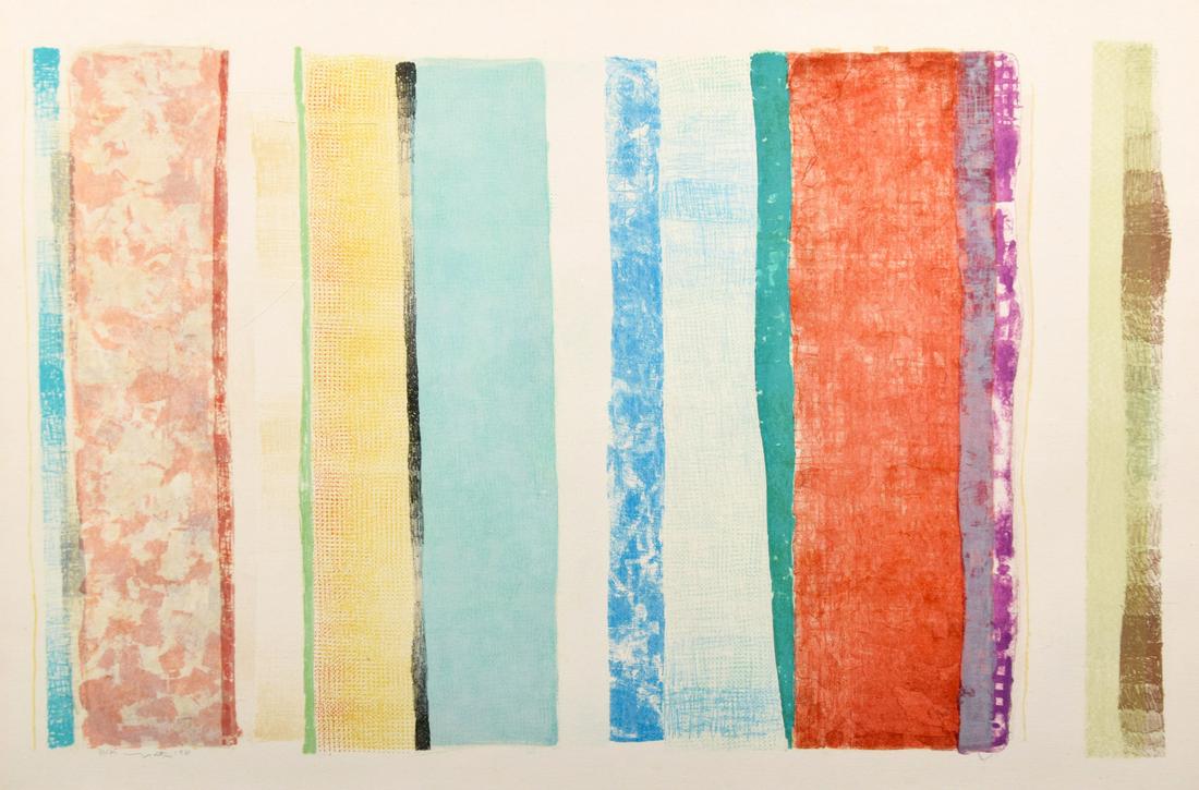 Robert Natkin APOLLO Lithograph, Signed Edition (1 of 8)