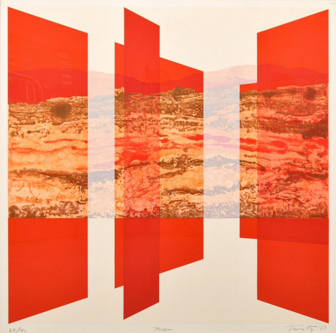 James Twitty PORT Lithograph, Signed Edition (1 of 9)