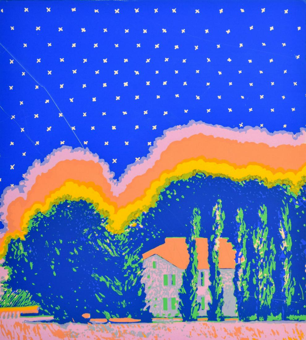 Linda Plotkin ONE EVENING Serigraph, Signed Edition (1 of 6)