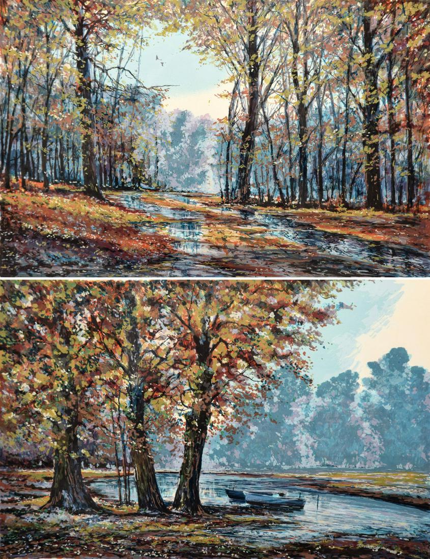 2 Michael Schofield Landscape Prints, Signed Editions (1 of 16)