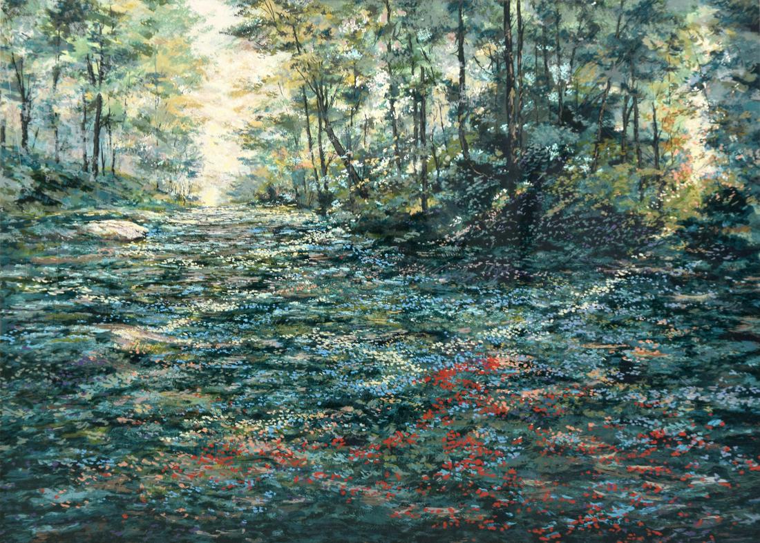 Michael Schofield QUIET MEADOW Serigraph, Signed Edition (1 of 6)