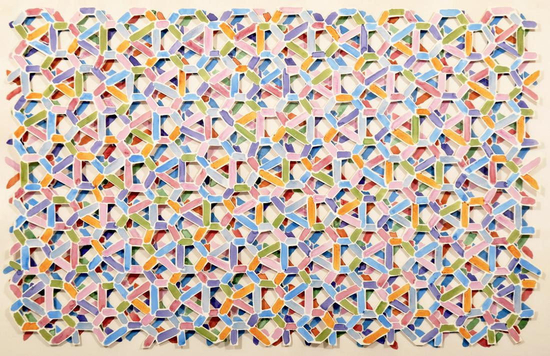 Tony Jannetti FOURTH VALLEY Pochoir, Signed Edition (1 of 10)